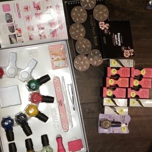 Misc. KONAD stamping nail art set